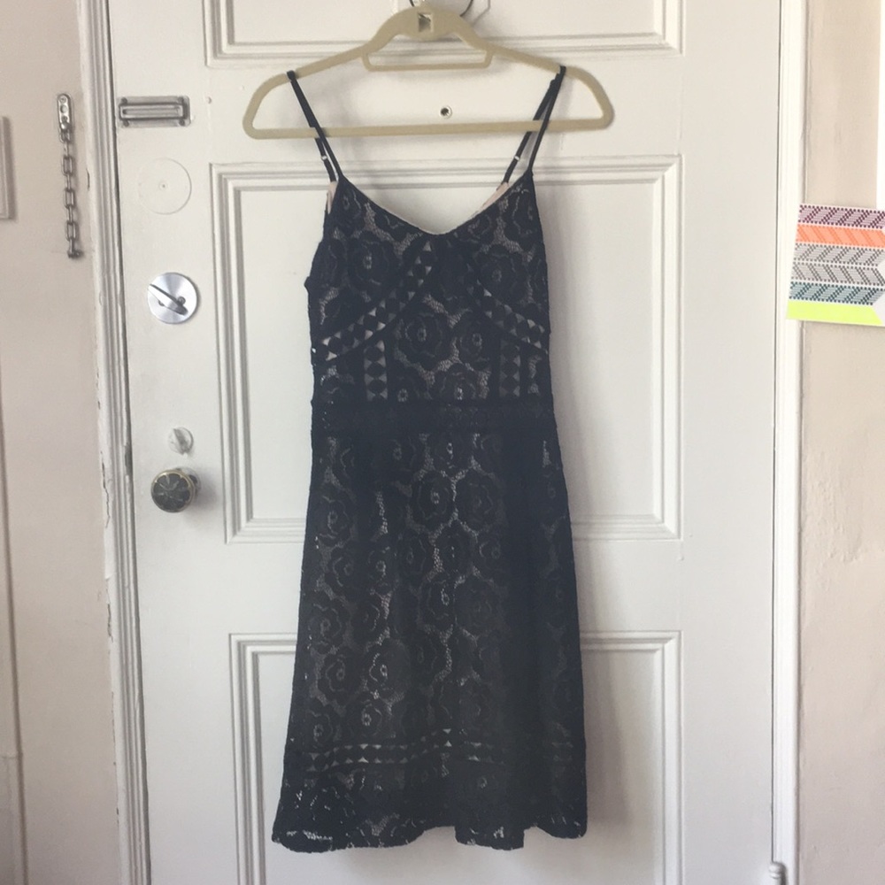 Lacy black dress